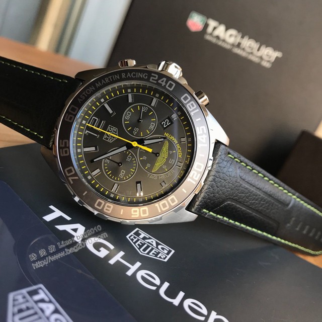 Tagheuer 泰格豪雅F1系列阿斯頓馬丁特別版石英男士腕表  gjs2071